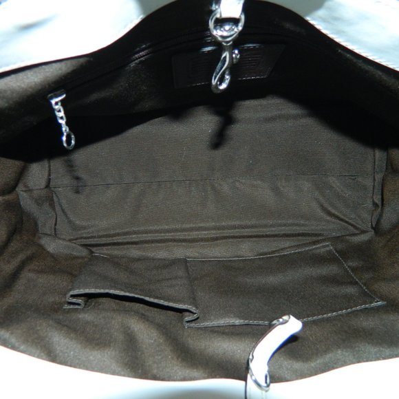 Coach Gold/White Tote - Picture 8 of 9